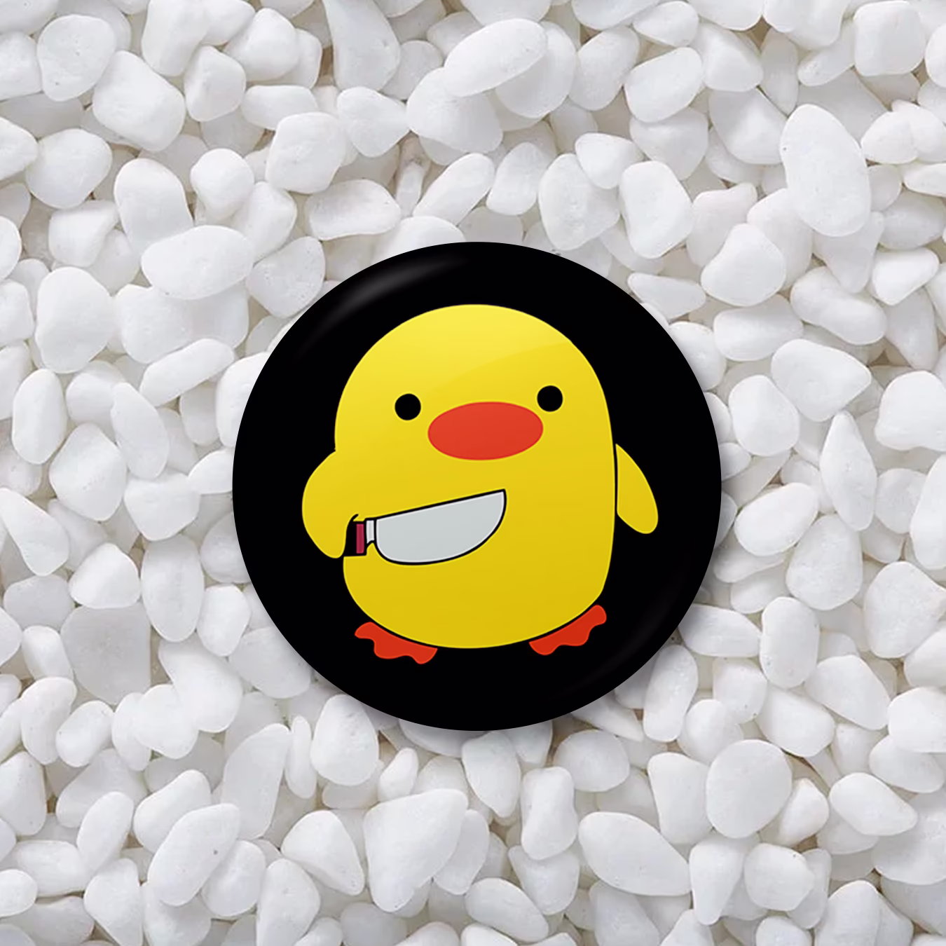 Значок "Цыпленок с ножом"