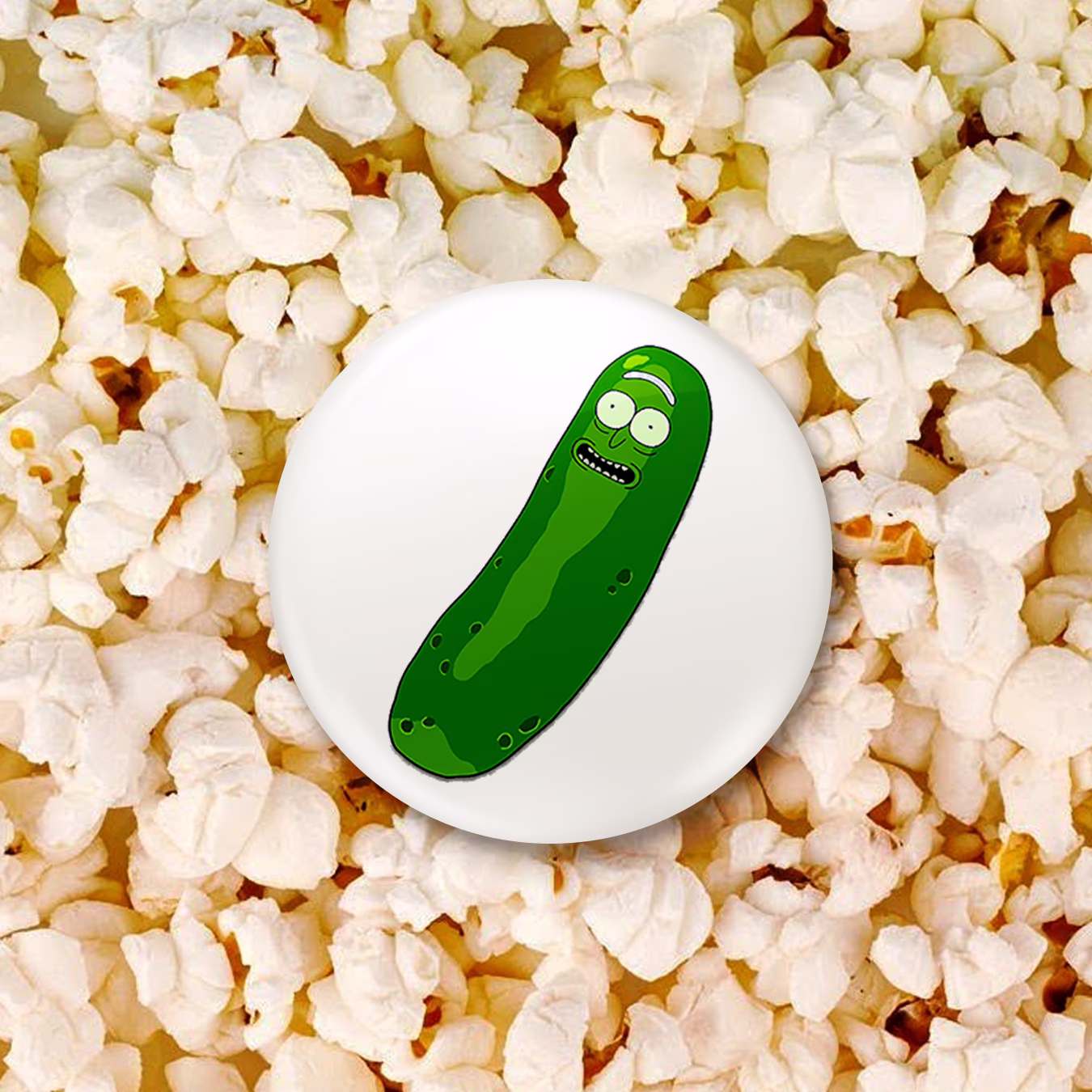 Значок "Огурчик Рик"