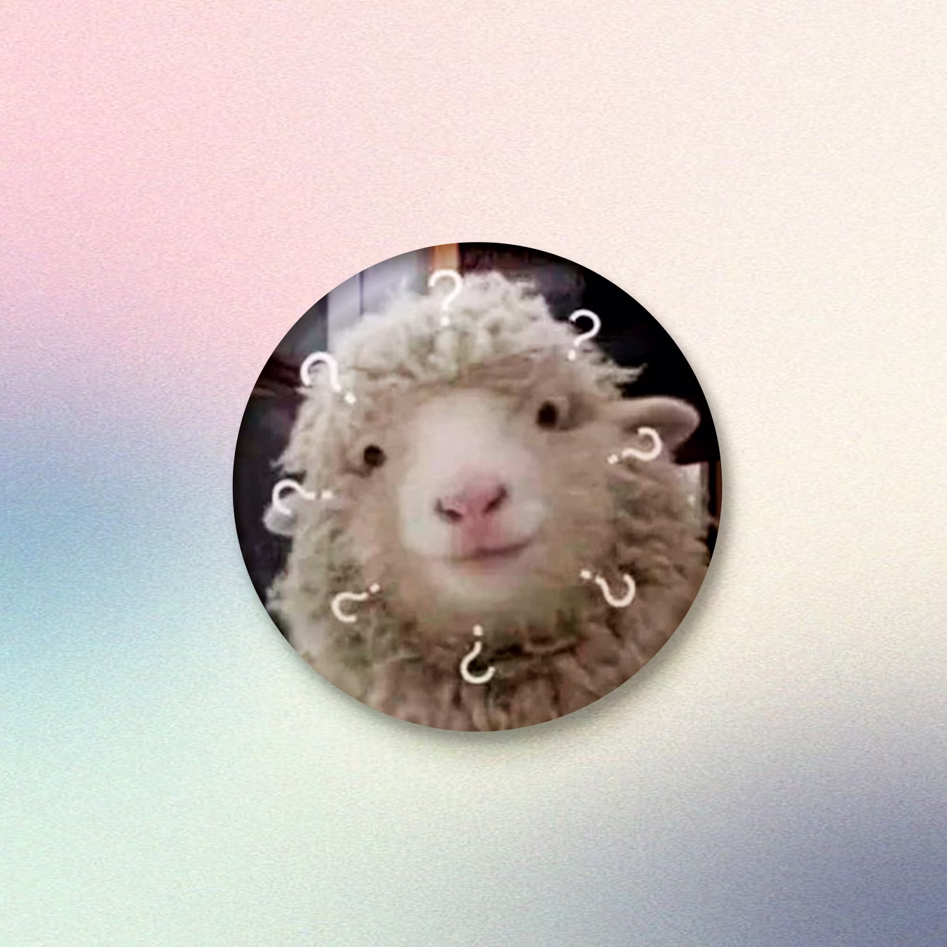 Значок "Овечка"