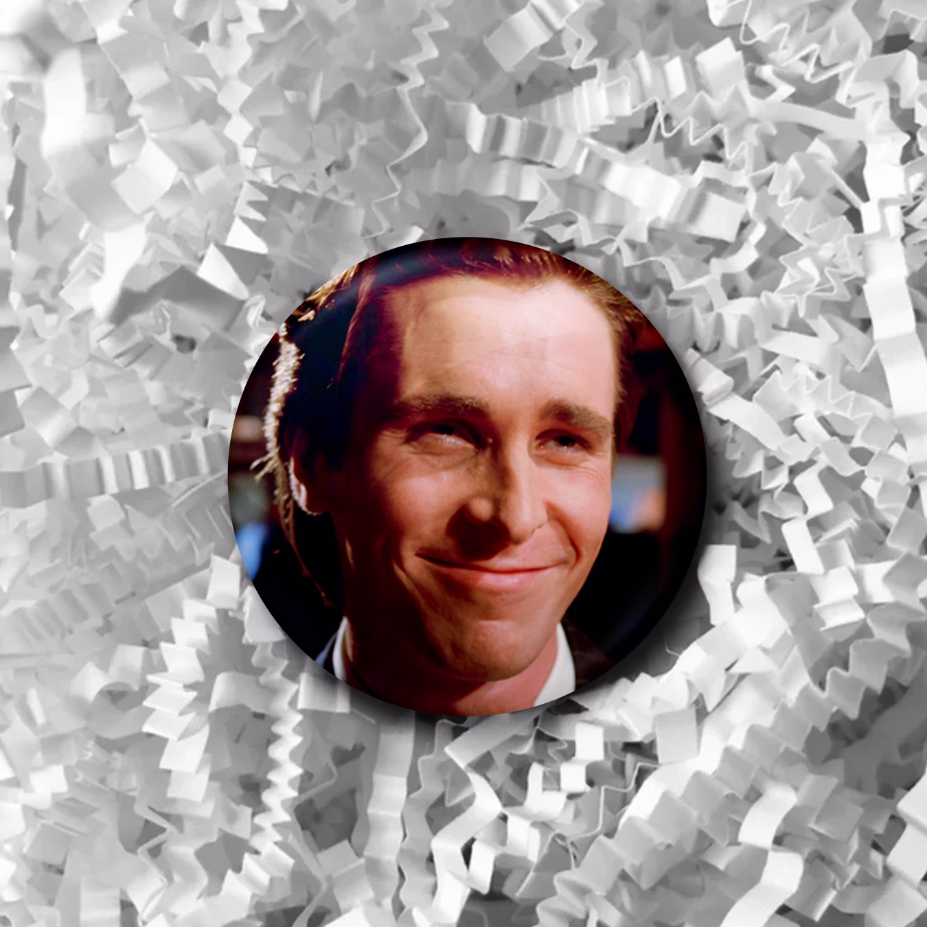 Значок "Патрик Бэйтмен" (Кристиан Бейл)