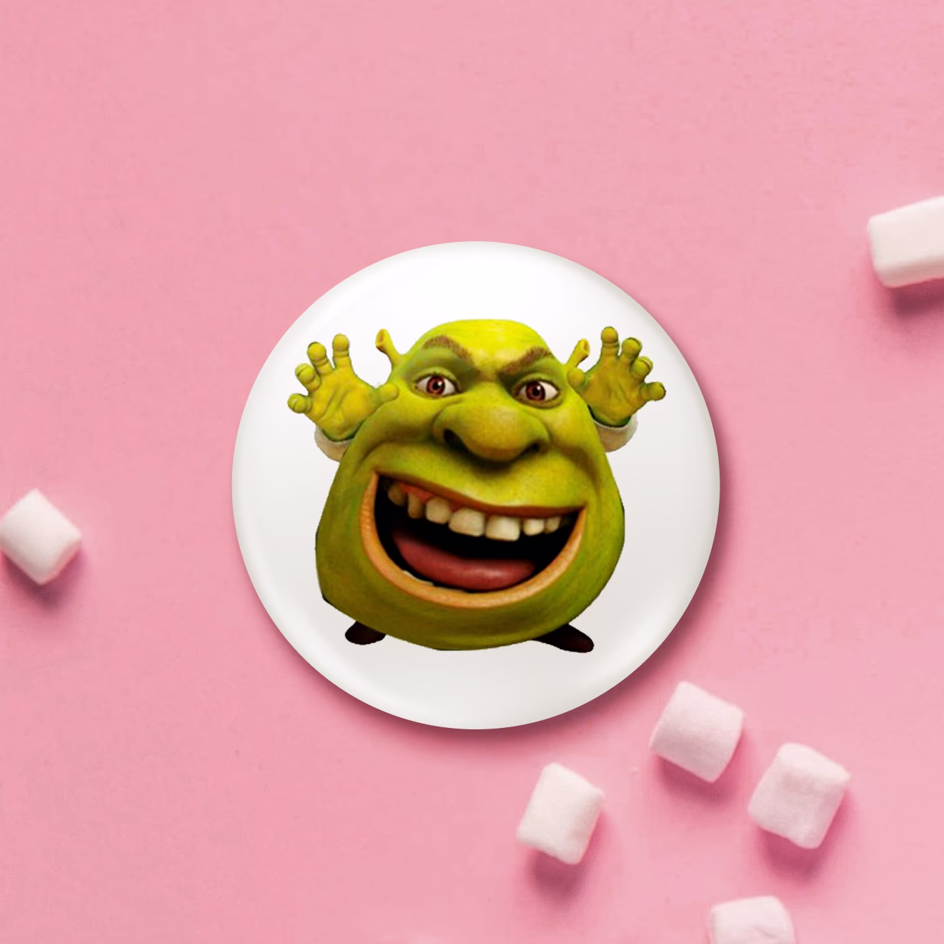 Значок "Шрек вор какашек "